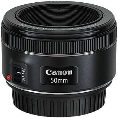 Canon EF 50mm f/1.8 STM Lens for Canon DSLR Cameras